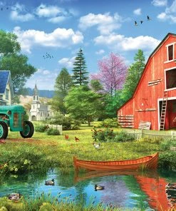Promo ๐คฉ Eurographics 1000 Pieces The Red Barn โค๏ธ