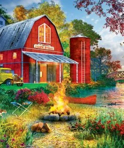 Flash Sale 😉 Eurographics 1000 Pieces Old MacDonald's Farm Store ✨