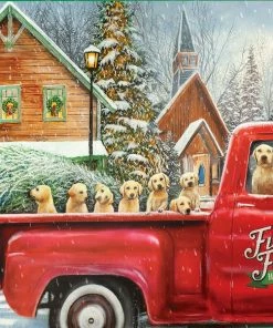 Best deal 🛒 Eurographics 1000 Pieces Furry Friends Holiday Farm ✔️