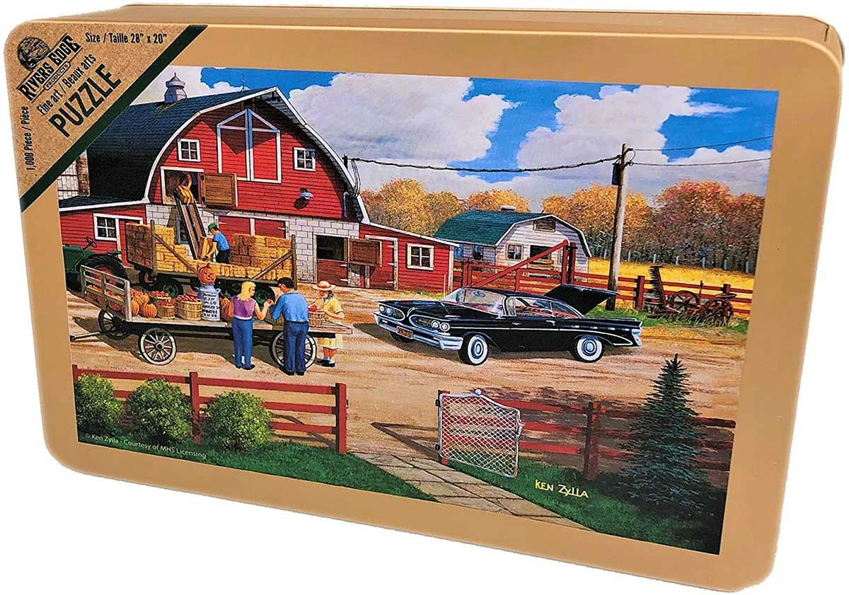 Discount π River's Edge 1000 Pieces Season Of Plenty β - Image 2