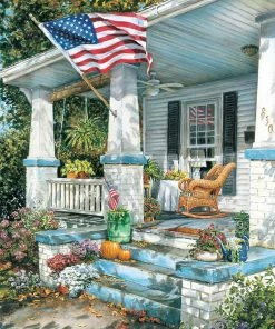 New 😉 Heritage Puzzles 550 Pieces American Way 😉