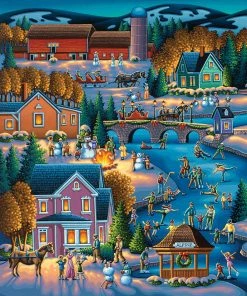 Top 10 ✔️ Dowdle Folk Art 500 Pieces Over The River 🤩