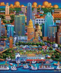 Best Sale ๐ Dowdle Folk Art 500 Pieces Austin ๐งจ