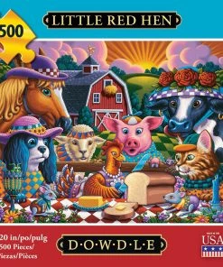 Hot Sale ❤️ Dowdle Folk Art Pieces Little Red Hen 💯