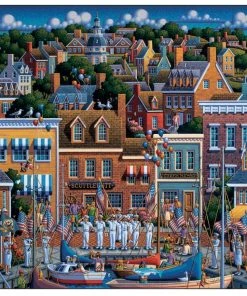 Flash Sale 🥰 Dowdle Folk Art 500 Pieces Historic Annapolis ⌛