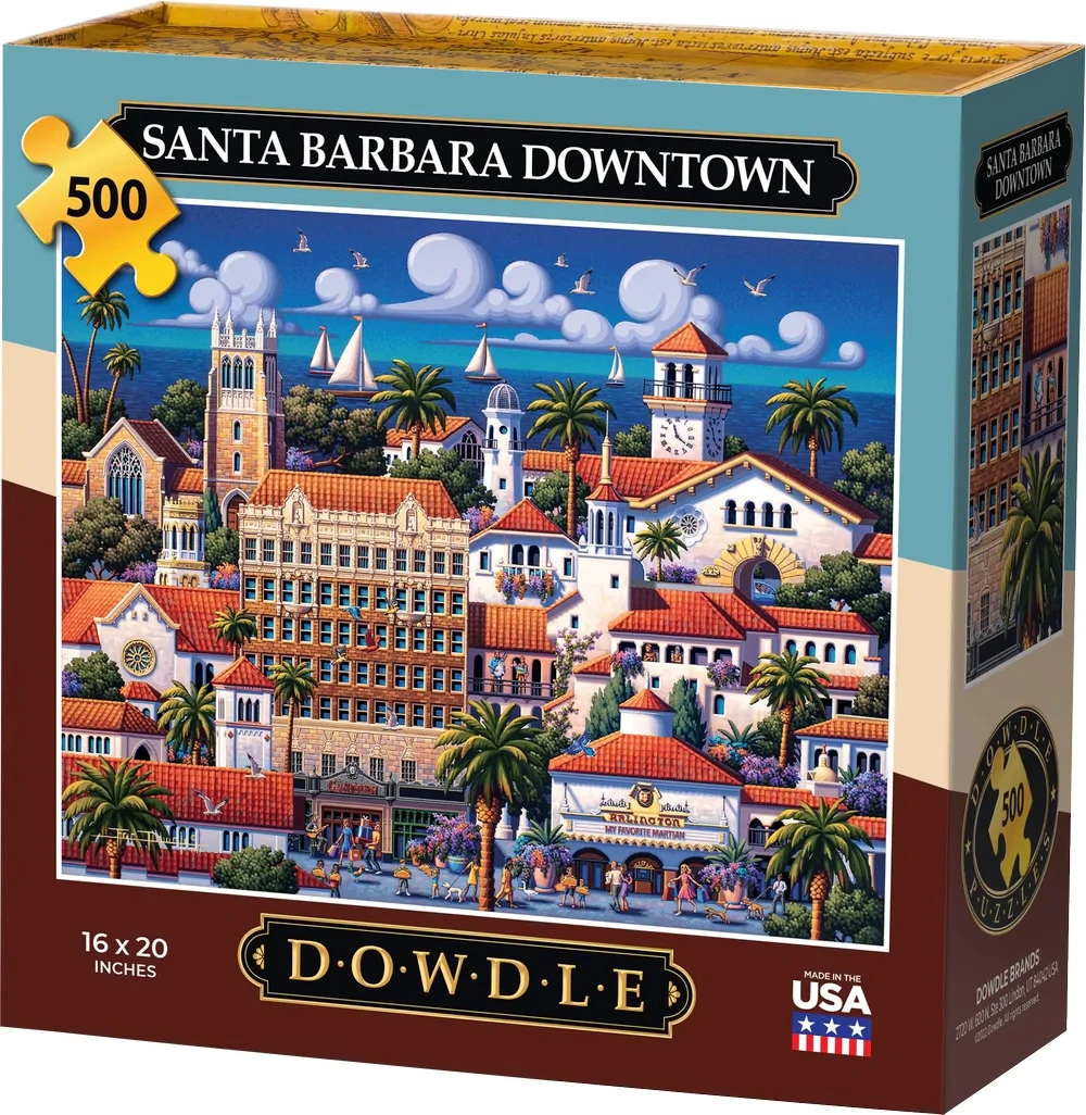 Top 10 π Dowdle Folk Art 500 Pieces Santa Barbara Downtown π - Image 2