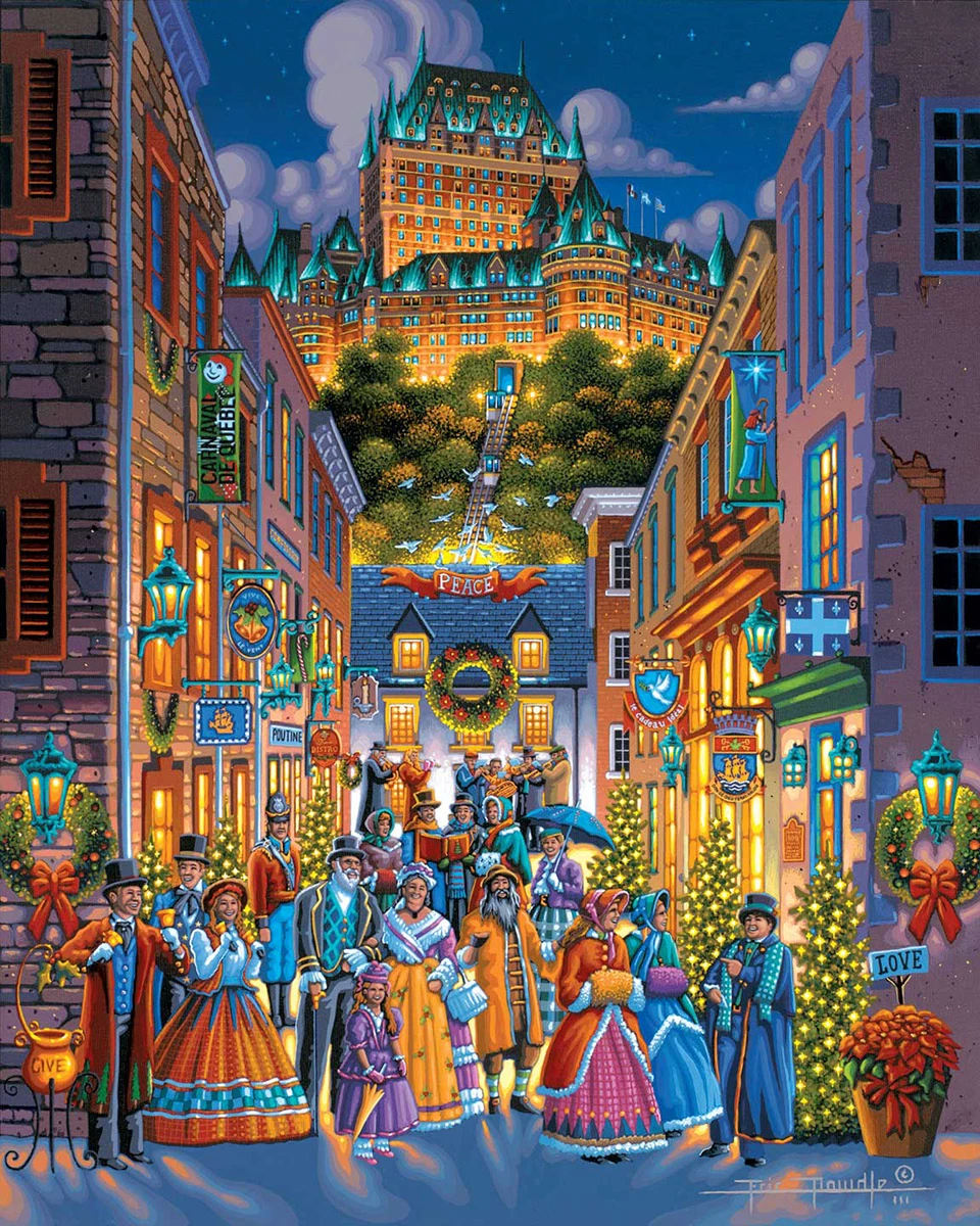 Best Pirce βοΈ Dowdle Folk Art 1000 Pieces Quebec Holiday π€©