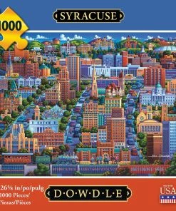 Best Sale ⭐ Dowdle Folk Art 1000 Pieces Syracuse ✔️
