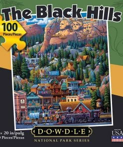 Cheapest 💯 Dowdle Folk Art 100 Pieces The Black Hills 🔔