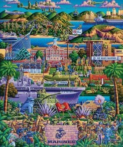 Top 10 ๐ Dowdle Folk Art 100 Pieces U.S. Marines ๐ฅ