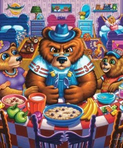 Wholesale 👏 Dowdle Folk Art 100 Pieces The Three Bears ✔️