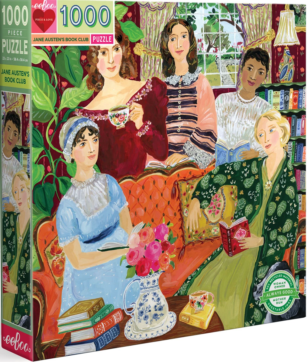 Coupon π EeBoo 1000 Pieces Jane Austen's Book Club β - Image 2