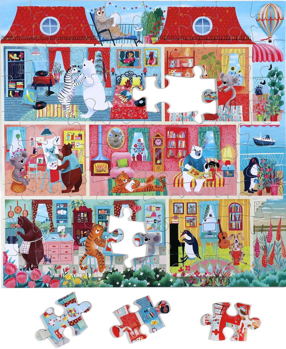 Promo ✨ EeBoo 64 Pieces Koala House 👍 - Image 2