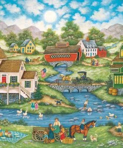 Promo ⭐ MasterPieces 1000 Pieces Millside Picnic 🧨