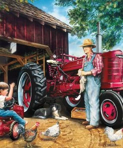 Outlet 👏 MasterPieces 1000 Pieces Barnyard Memories 👏