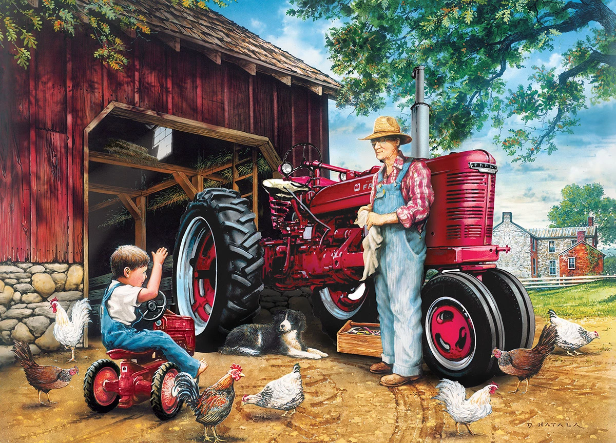 Outlet ๐ MasterPieces 1000 Pieces Barnyard Memories ๐