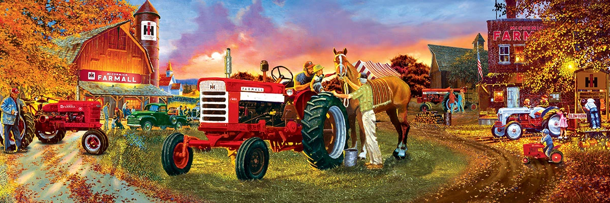 Brand new ๐ MasterPieces 1000 Pieces Farmall ๐