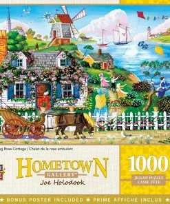 Discount ๐คฉ MasterPieces 1000 Pieces Rambling Rose Cottage โจ