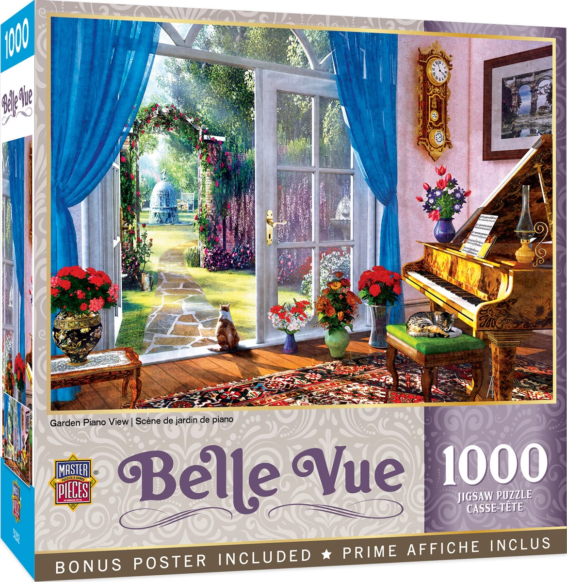 Promo 🌟 MasterPieces 1000 Pieces Garden Piano View 🔥 - Image 2