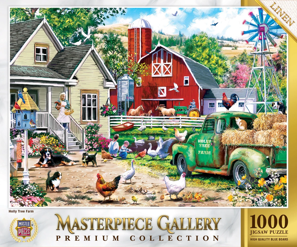 Best Sale ๐ฅฐ MasterPieces 1000 Pieces Holly Tree Farm ๐ - Image 4