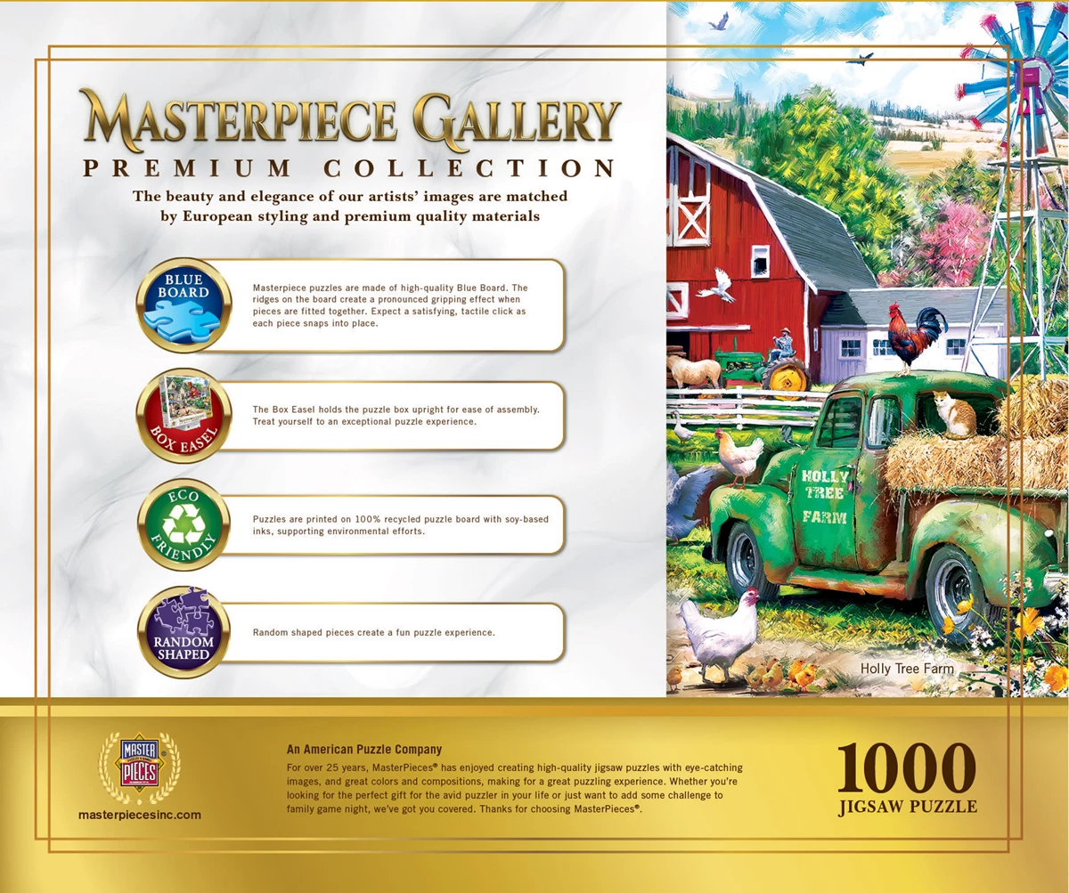 Best Sale ๐ฅฐ MasterPieces 1000 Pieces Holly Tree Farm ๐ - Image 3