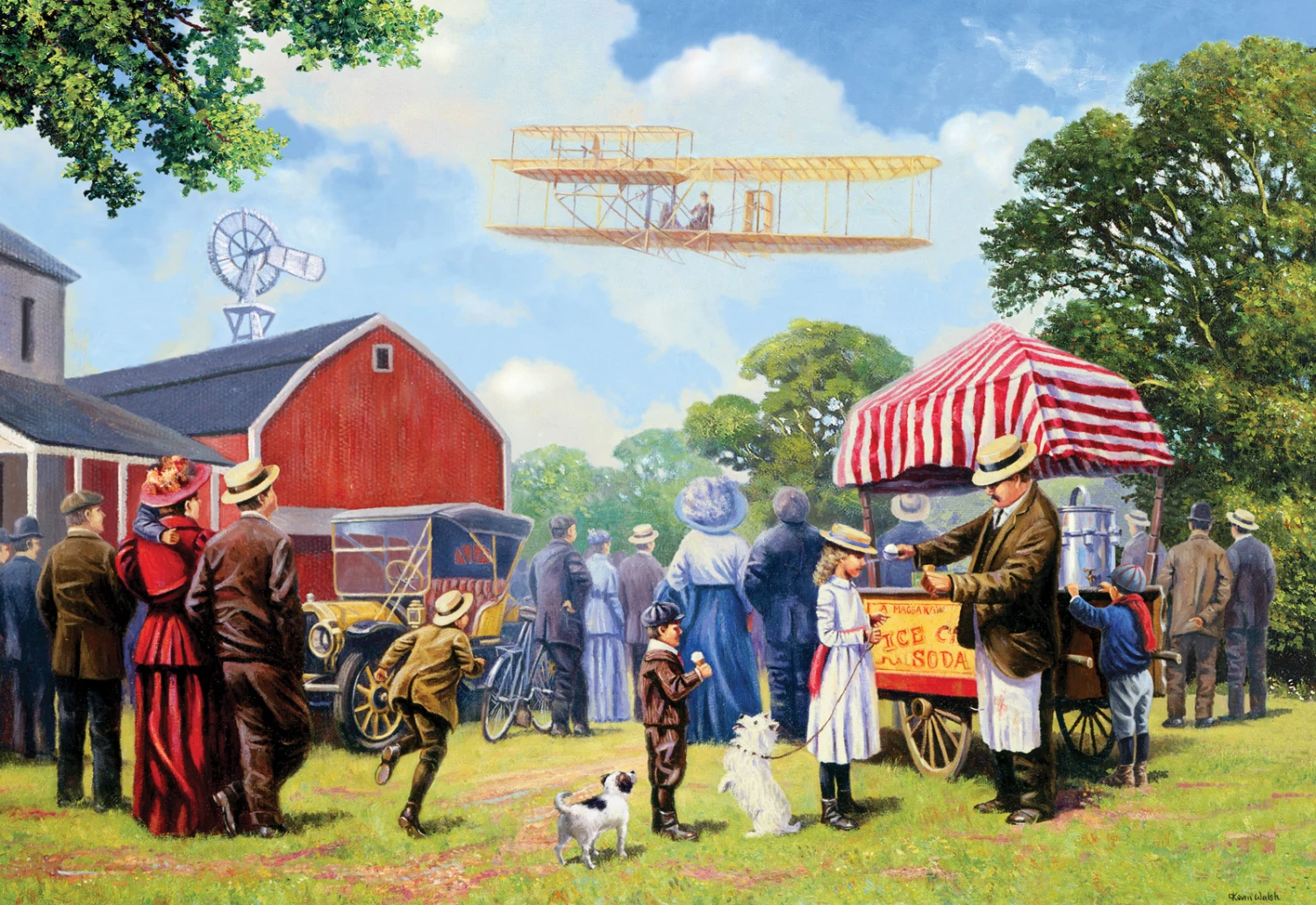 New ๐ Crown Point Graphics 1000 Pieces A Wright Display โ๏ธ