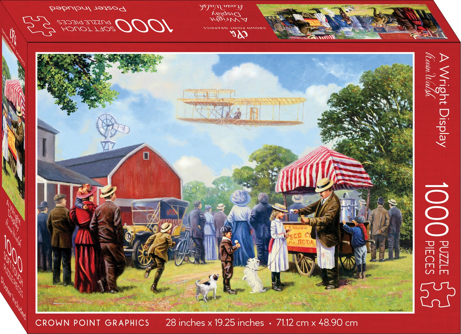 New ๐ Crown Point Graphics 1000 Pieces A Wright Display โ๏ธ - Image 2