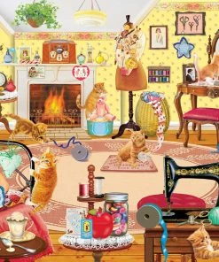 Best reviews of 🔥 Karmin International 1000 Pieces Kittens Visit Betsy's Room 🔔