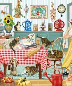Best Pirce 🎁 Karmin International 550 Pieces Kittens In The Kitchen 🥰