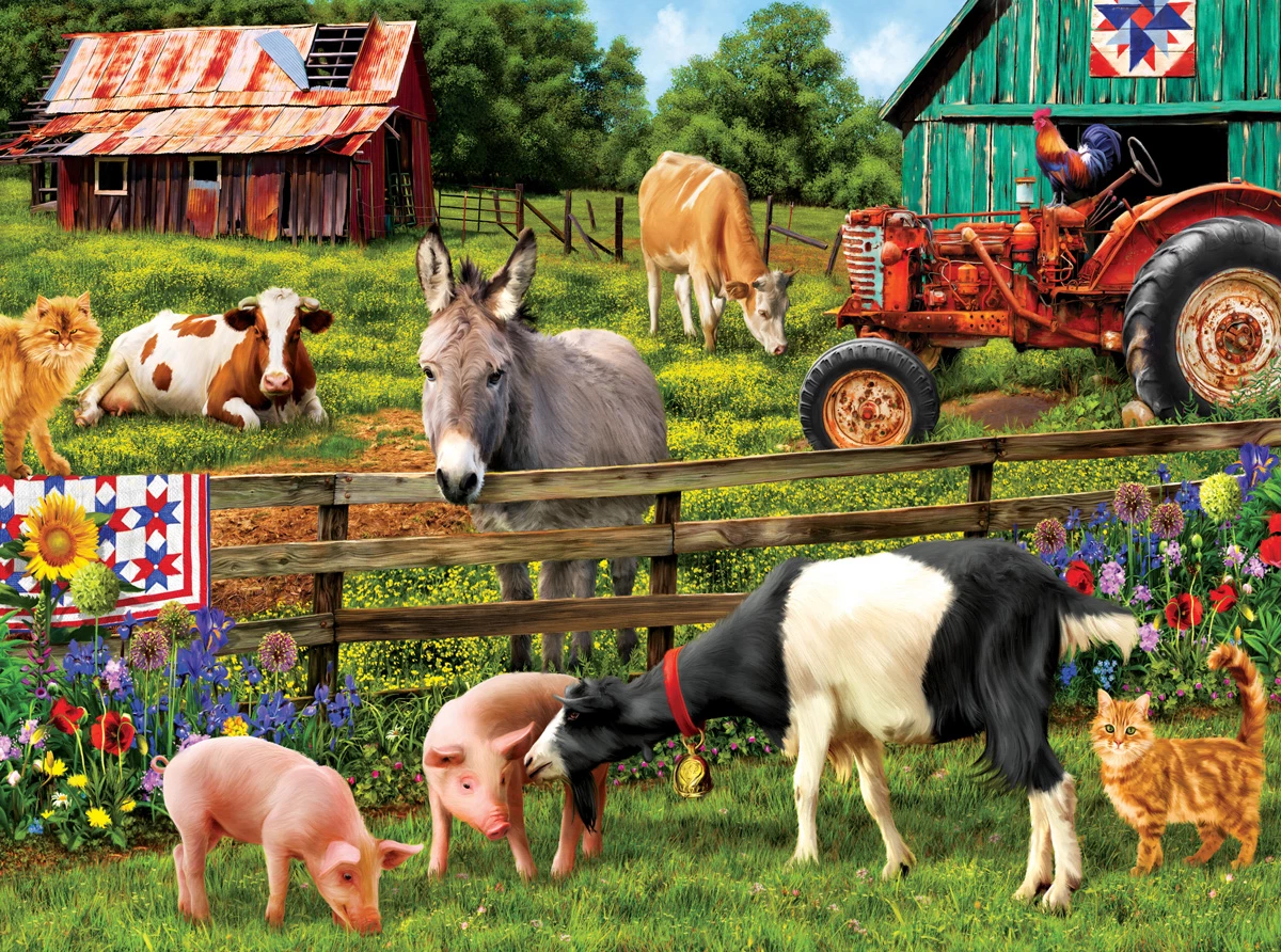 Discount 🥰 Karmin International 750 Pieces A Day On The Farm 😍