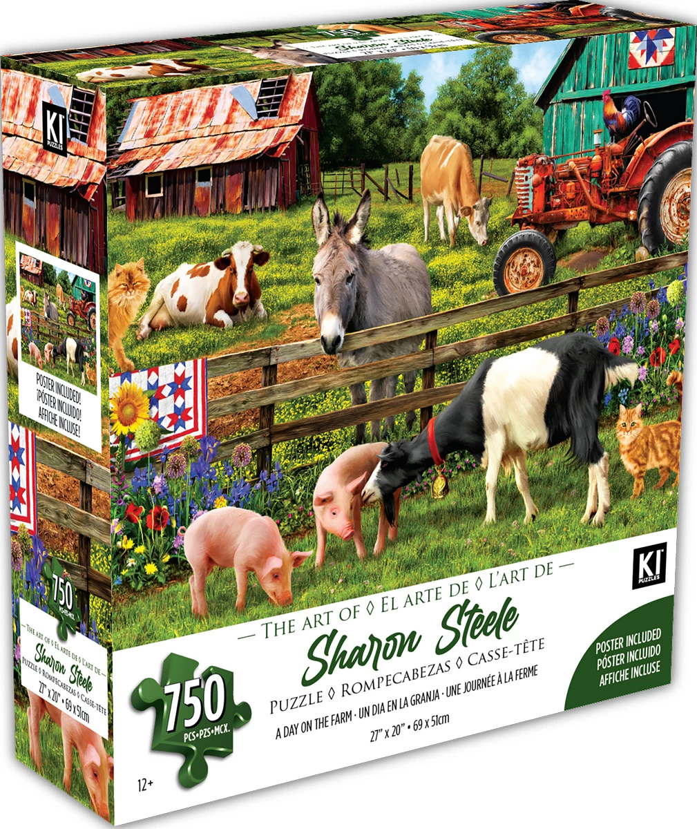 Discount 🥰 Karmin International 750 Pieces A Day On The Farm 😍 - Image 2