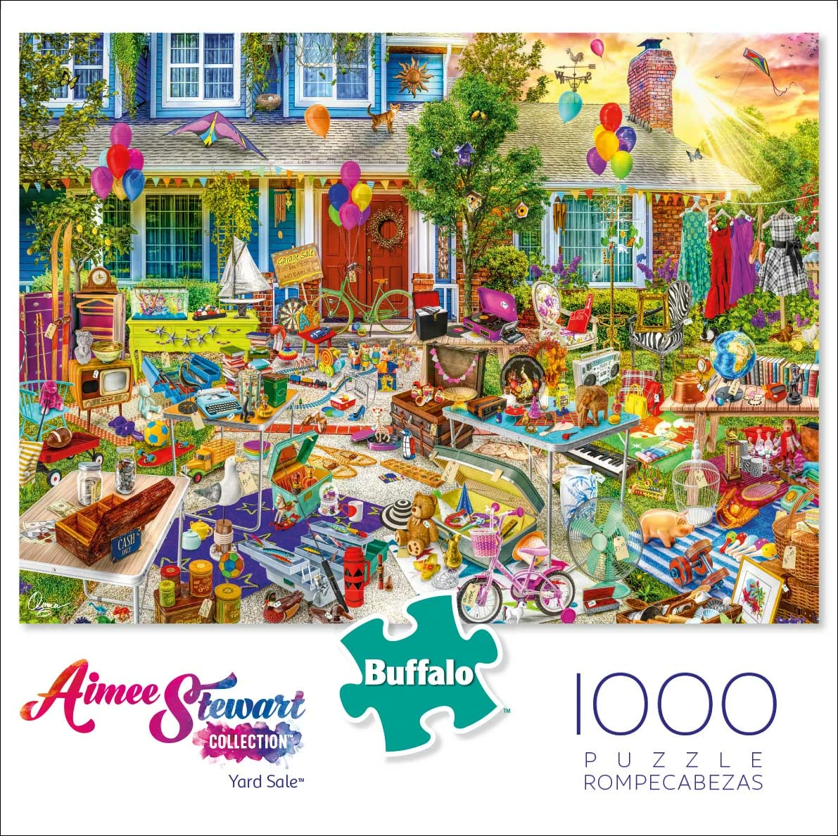 Buy π Buffalo Games 1000 Pieces Yard Sale β - Image 2