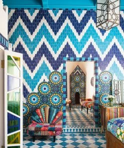 Hot Sale 😉 Buffalo Games 300 Pieces BLANC Series: Moroccan Tiles 🌟