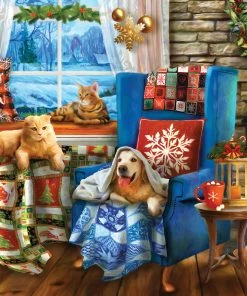 Best Pirce 👍 SunsOut 500 Pieces Nice And Cozy 🔥