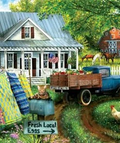 Hot Sale 😍 SunsOut 300 Pieces Countryside Living 🔔