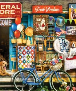 Cheap โ๏ธ SunsOut 1000 Pieces Waiting At The Store ๐