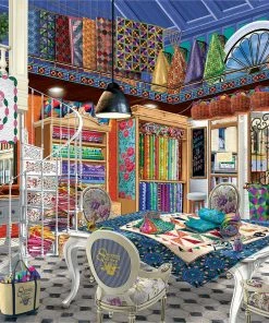 New ๐คฉ SunsOut 1000 Pieces Queenie's Quiltery ๐