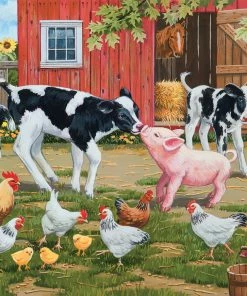 Wholesale 🔔 SunsOut 300 Pieces Meeting New Friends 🎁