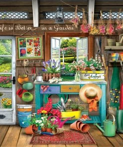 Best deal 🥰 SunsOut 500 Pieces Life Is Better In A Garden 🎉