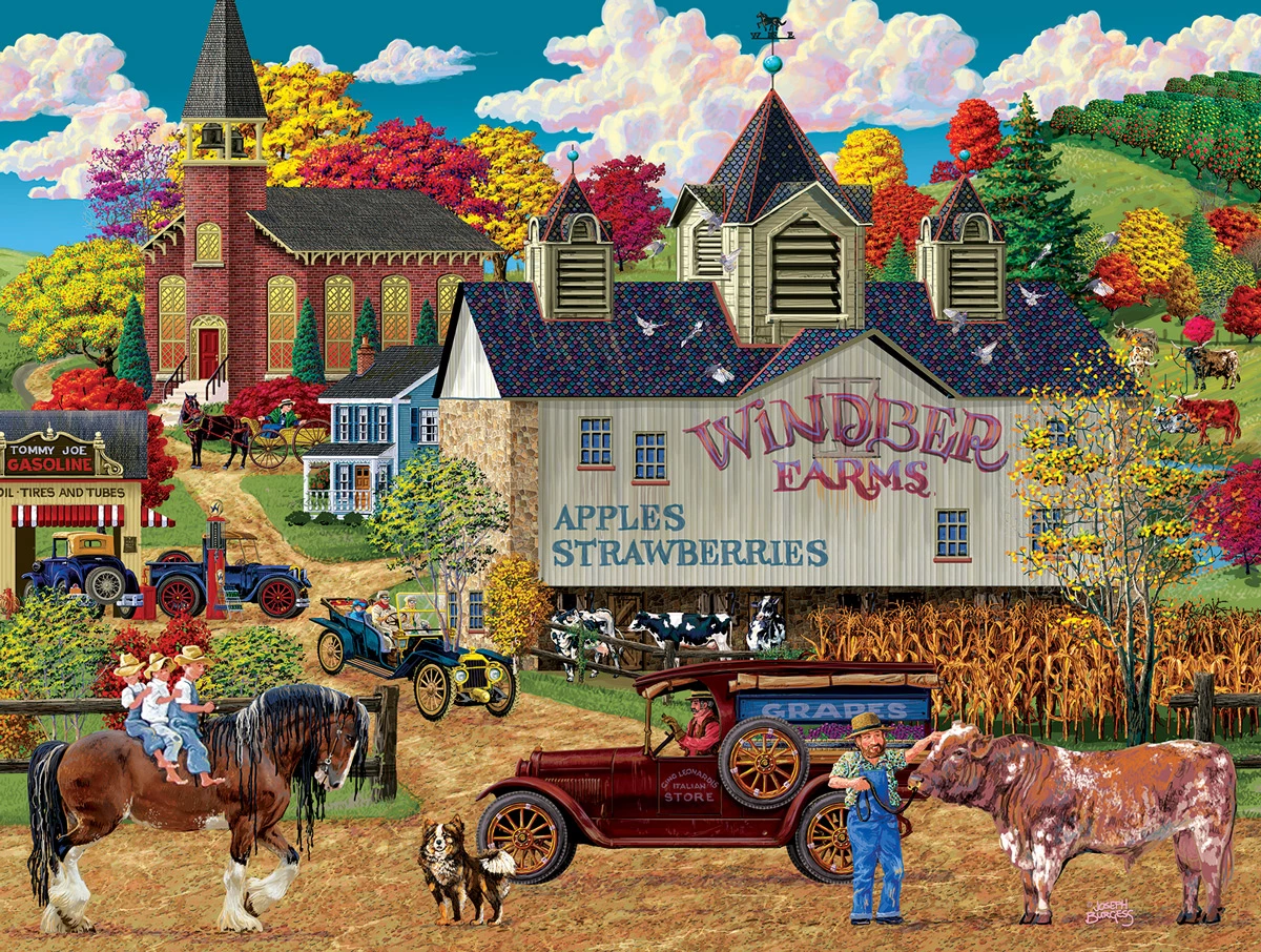 Promo β€οΈ SunsOut 300 Pieces Windber Farms β€οΈ
