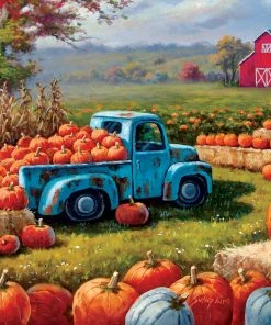 Wholesale 🛒 SunsOut Pumpkin Farm Festival 300 Pieces 🌟