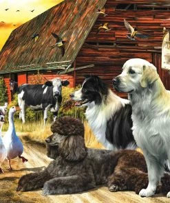 Budget ❤️ SunsOut 1000 Pieces Farm Gathering 🥰