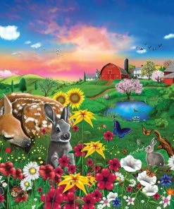 Best Sale ✨ SunsOut 300 Pieces Peaceful Pastures 👍