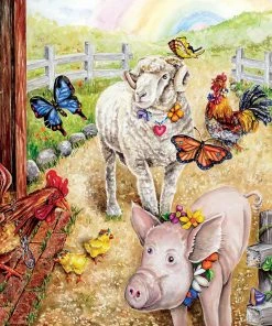 Hot Sale ❤️ SunsOut 300 Pieces ☀️ Summer Of Love ⌛