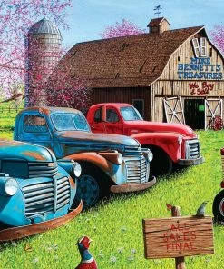 Budget ⭐ SunsOut 500 Pieces Mike Bennett's Treasures 👍