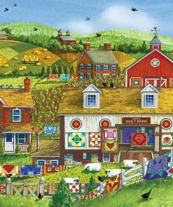 Promo 🎁 SunsOut 1000 Pieces Lapp's Quilt Barn 🤩
