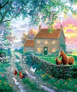 Flash Sale β SunsOut 500 Pieces English Farm Life β¨