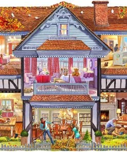 Best Pirce 🎉 SunsOut 1000 Pieces Autumn Country House 🤩