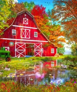 Top 10 🧨 Vermont 🎅 Christmas Company 1000 Pieces Autumn At The Old Barn 🤩