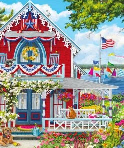 Best deal 🧨 Vermont 🔔 Christmas Company 1000 Pieces ☀️ Summer Welcome       🔔